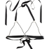 Bralette Chain top, Sort