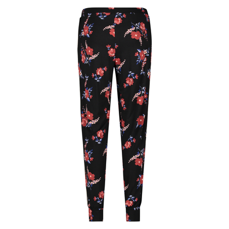 Pyjamasbukser Jersey, sort