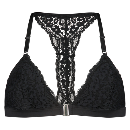 Marina formst&oslash;bt trekant-bralette, Sort