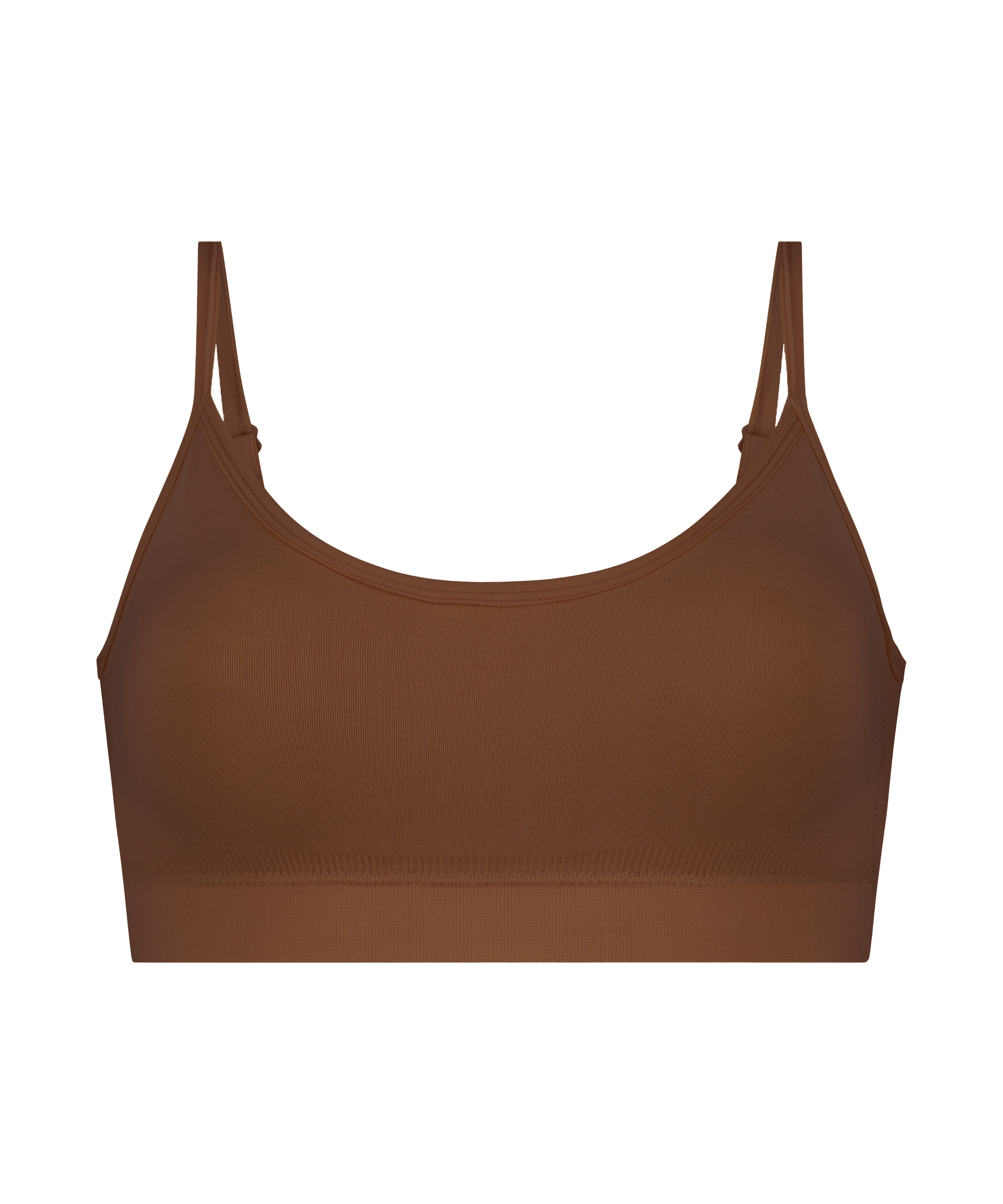 Strappy bralette, Rød, main