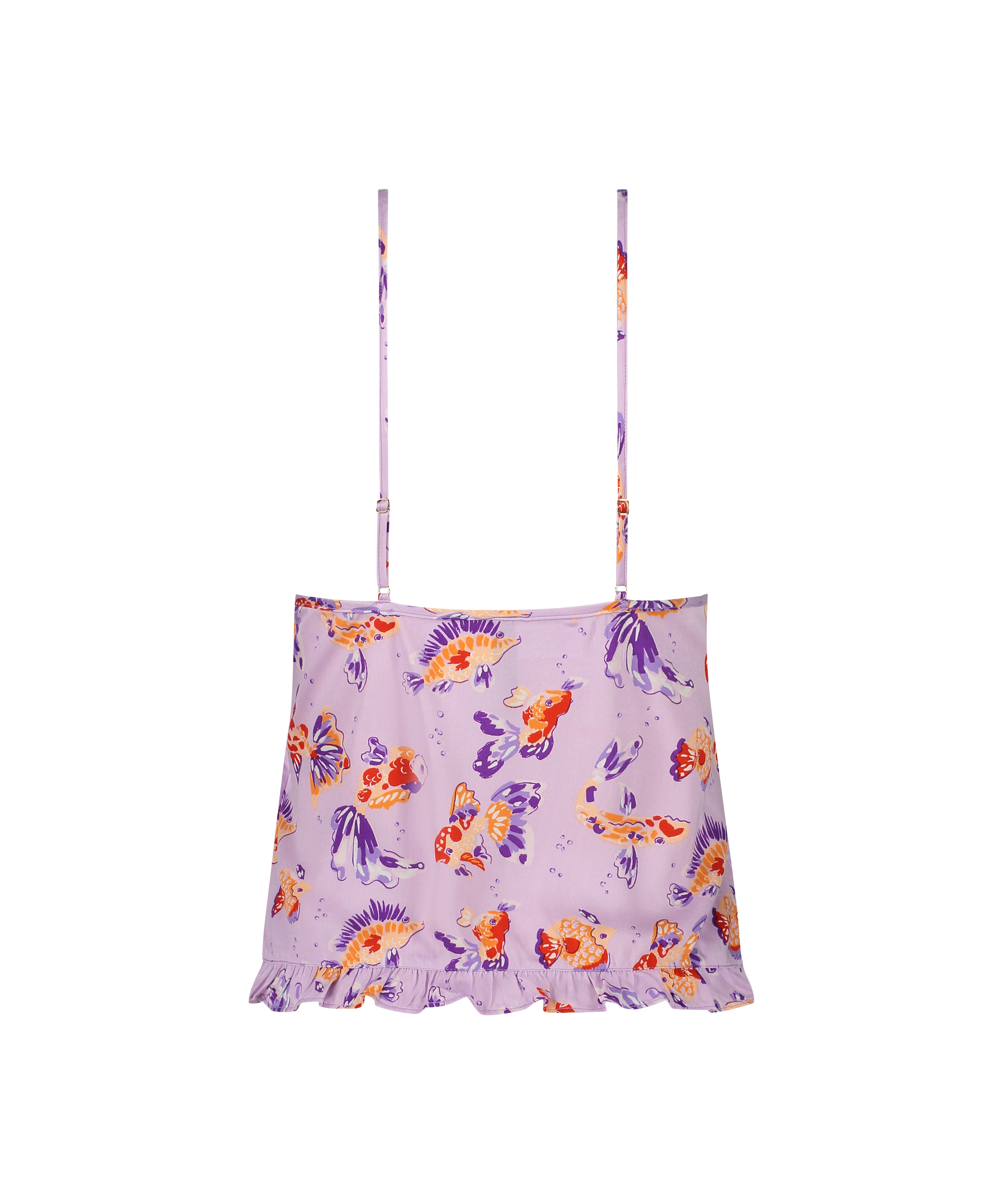 Cami top Satin, Lilla, main