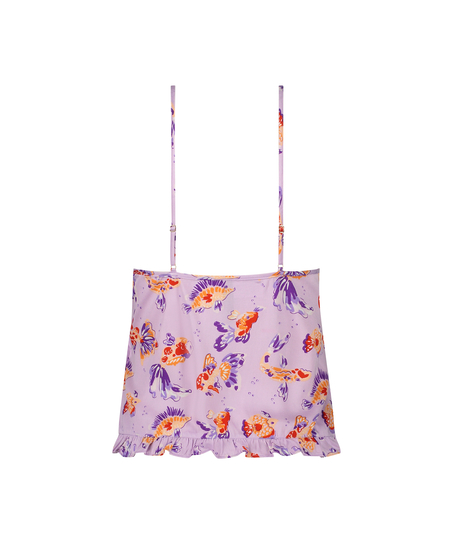 Cami top Satin, Lilla