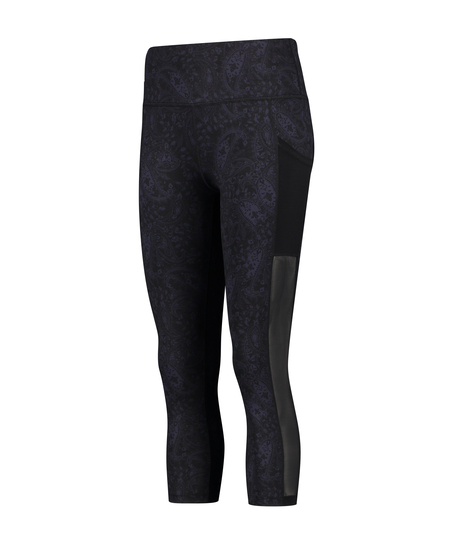 HKMX Oh My Squat-capri med h&oslash;j talje, sort