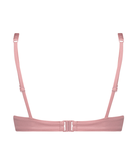 Ikke-formstøbt bikinitop med bøjle Lais, pink