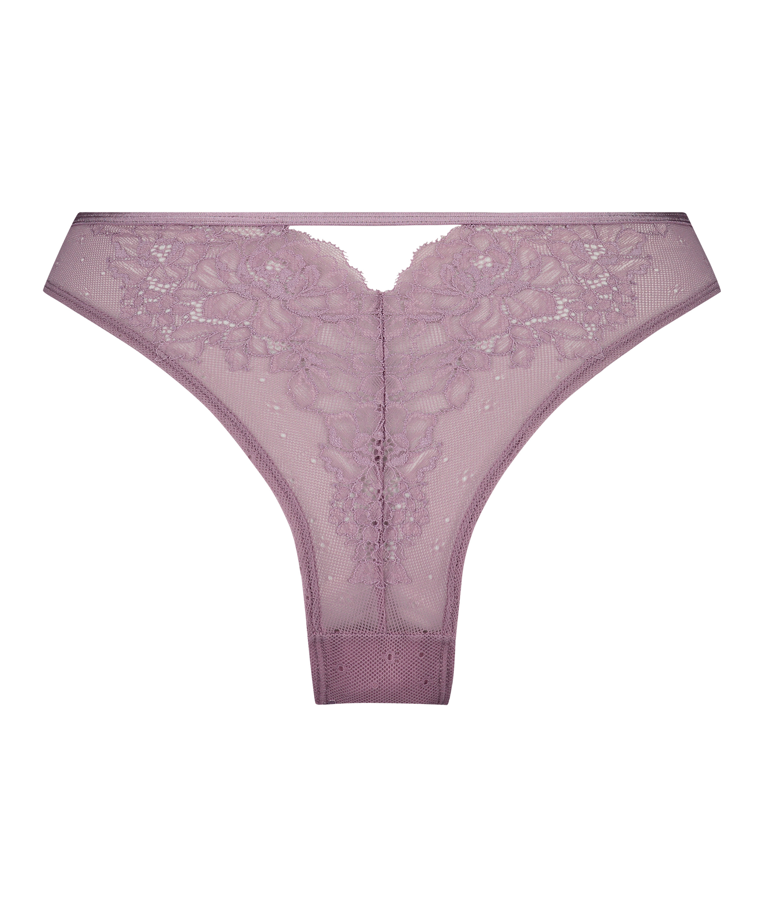 Brasiliansk trusse med høj udskæring Clara, lilla, main