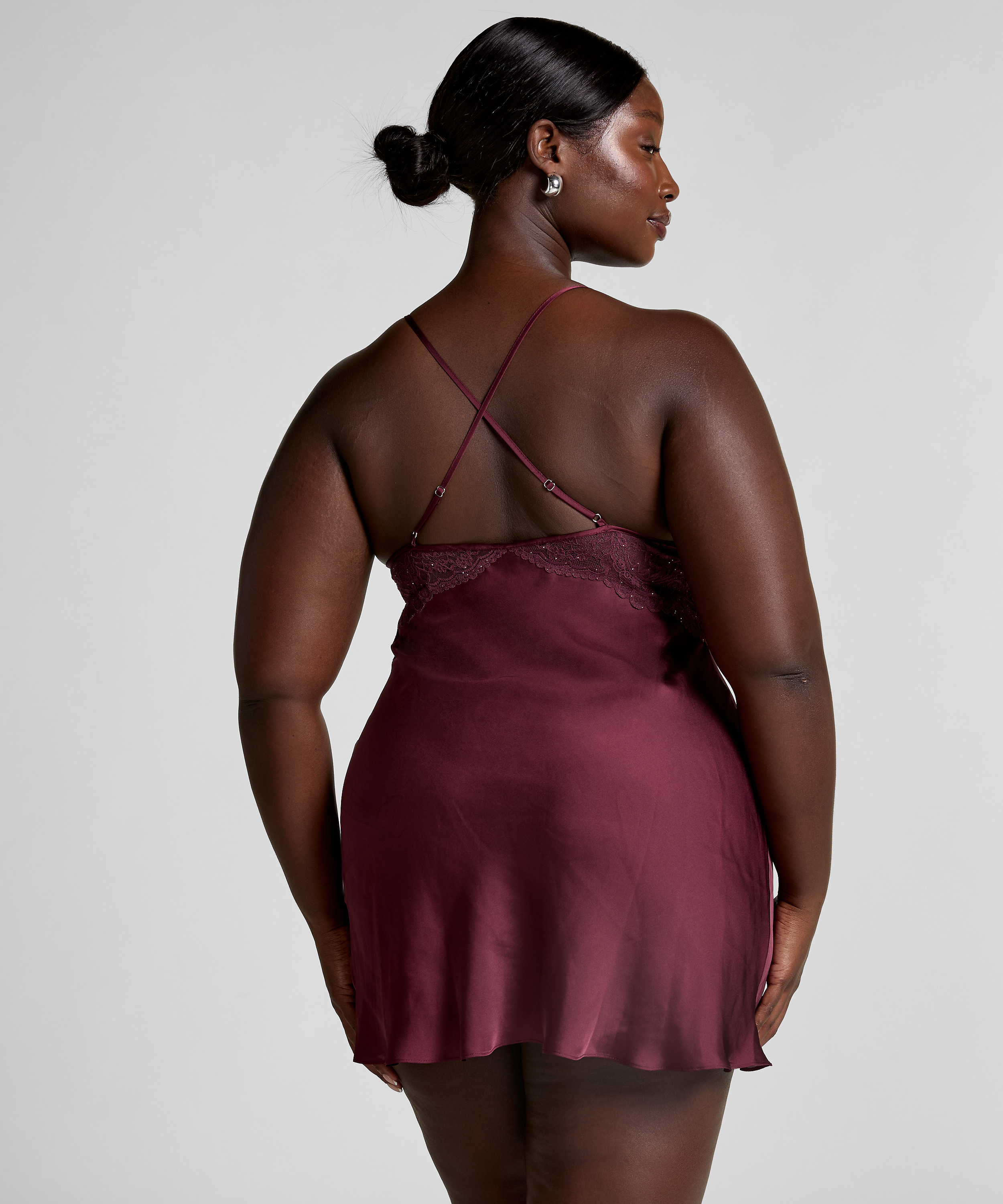 Isadora stropkjole, Rød, main