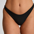 Cabo bikinititrusser med h&oslash;j benudsk&aelig;ring, Sort