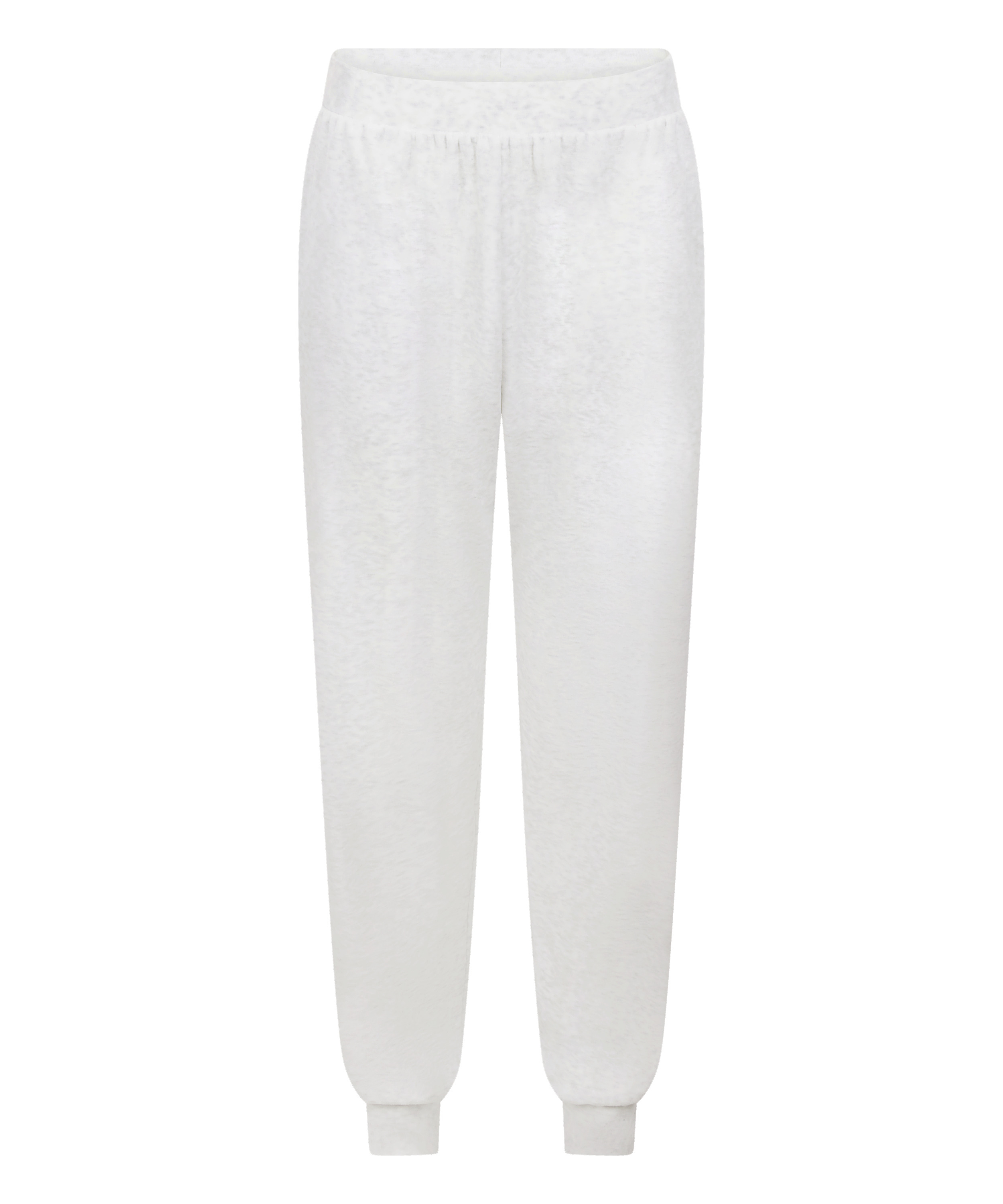 Joggingbukser i velour, Gr&aring;, main