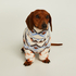 Hunde-onesie, Hvid
