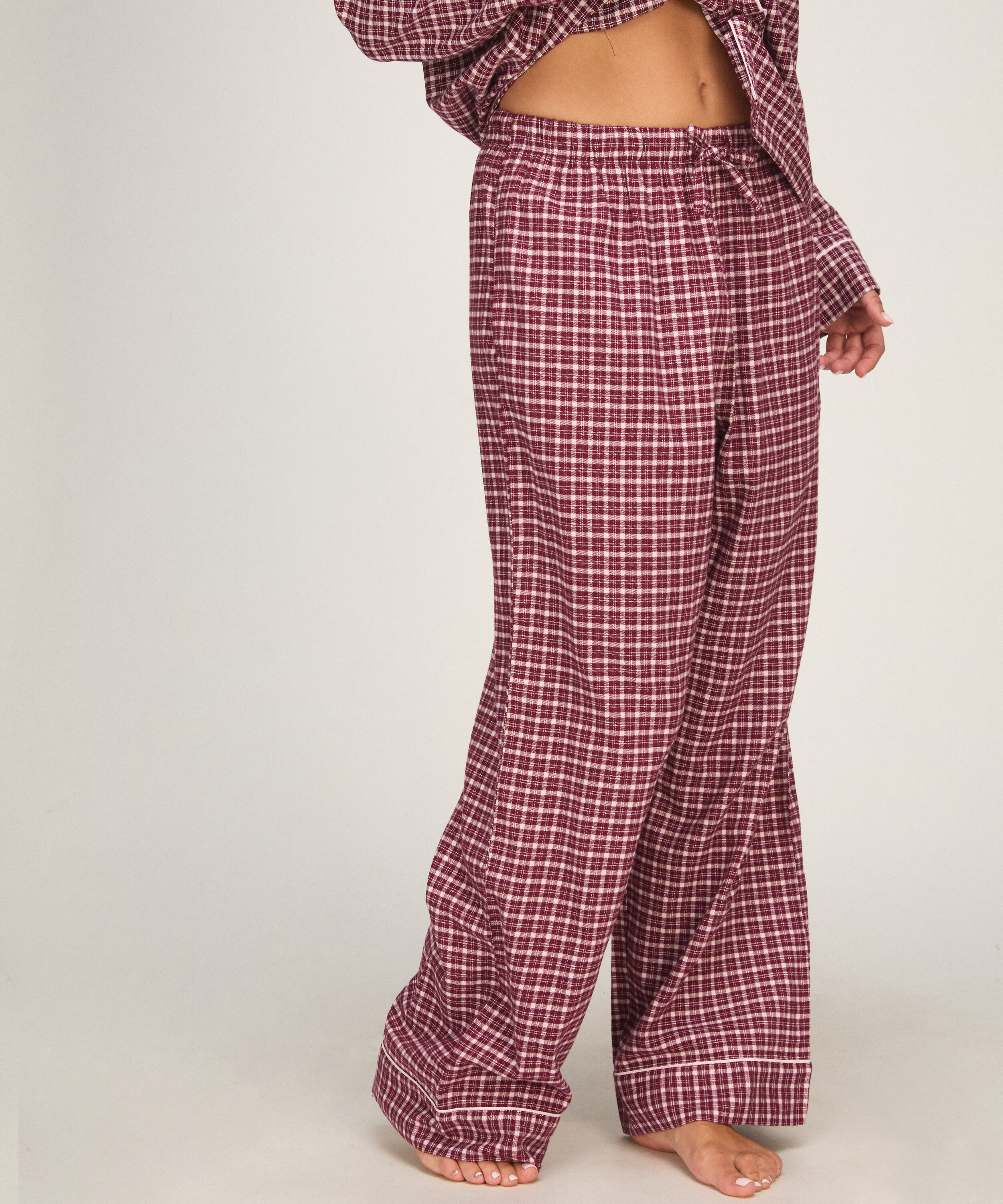 Ternede Pyjamasbukser, Lyserød
