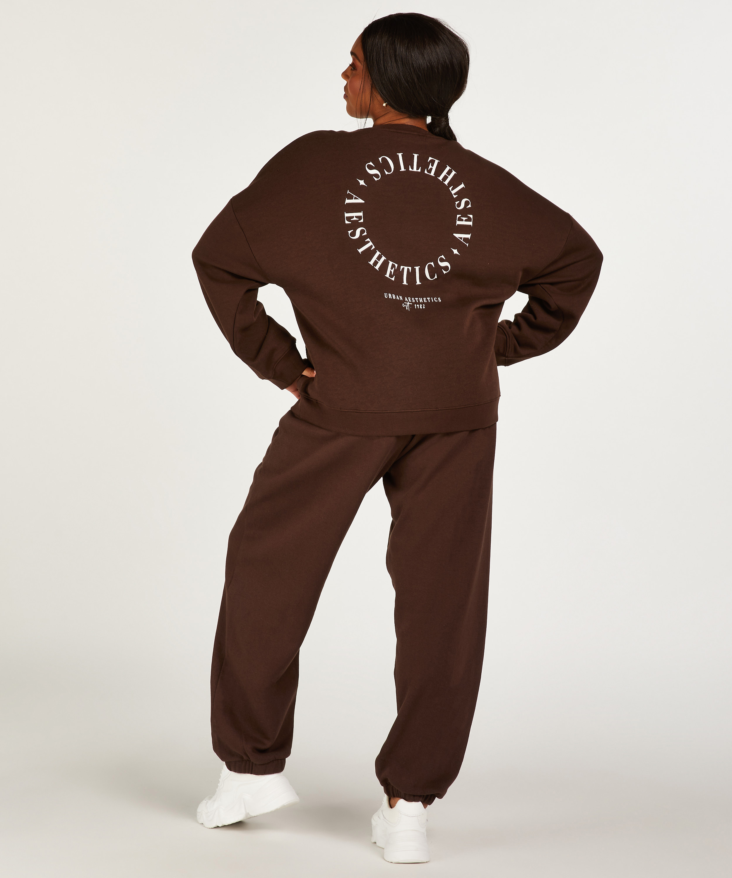 Joggingbukser Sweat, Brown, main