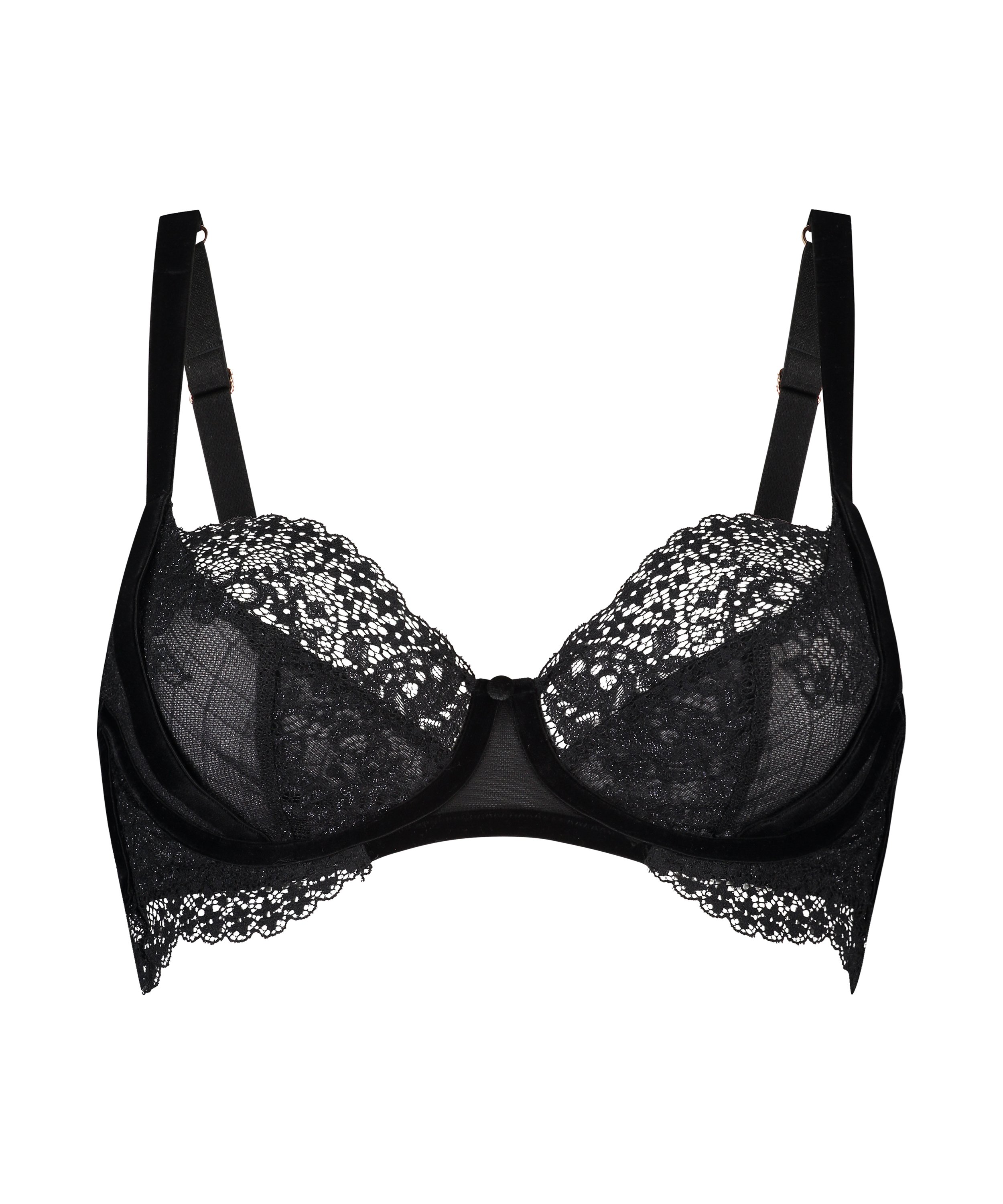 Ikke-formst&oslash;bt b&oslash;jle-bh Raine Rebecca Mir, Sort, main