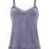 Cami top Velours Lace, Lilla