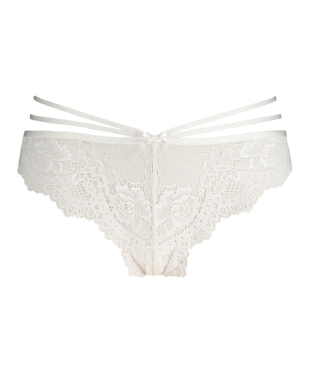 Brasiliansk trusse Lola, hvid