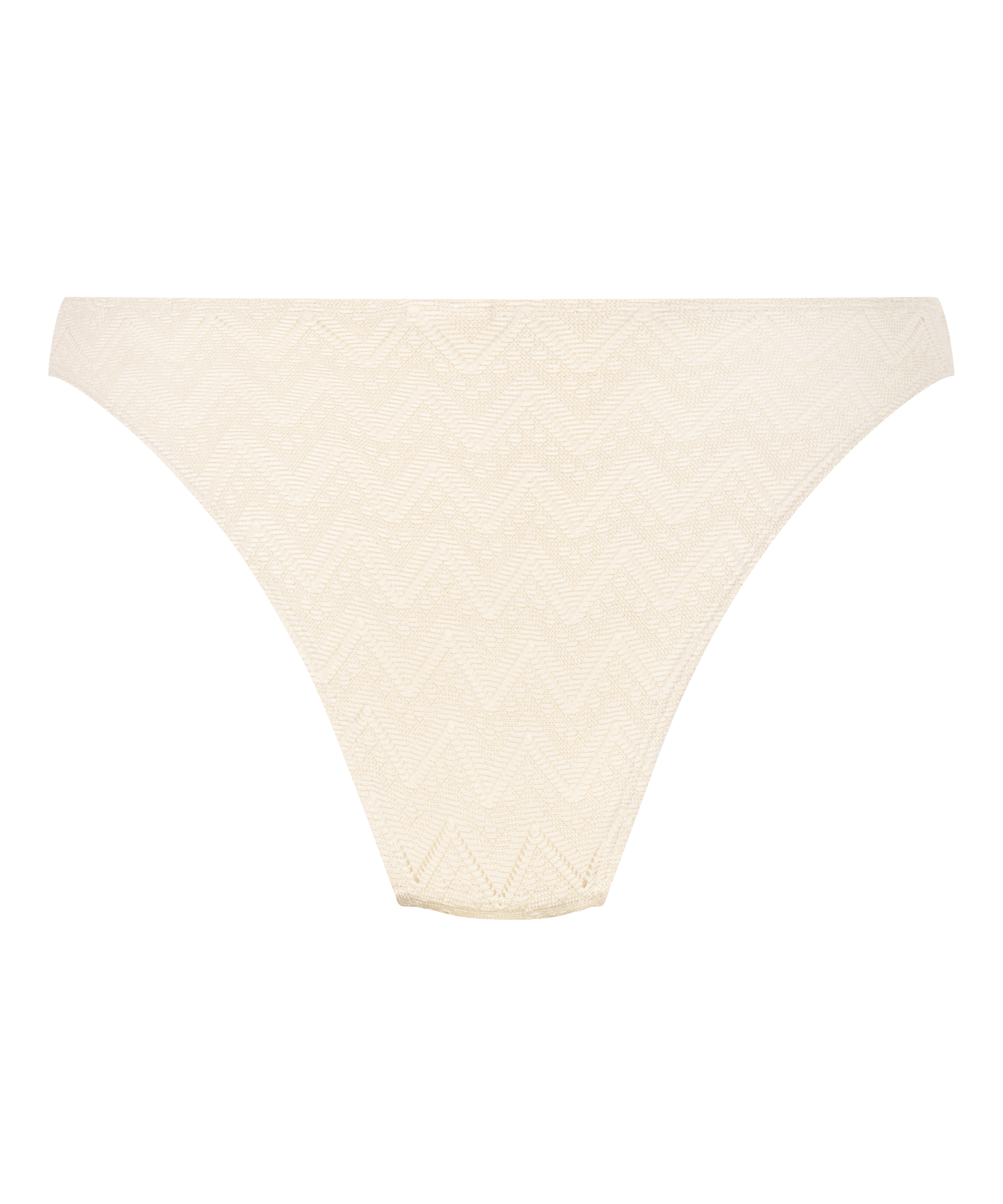 Bikinitrusse Crochet, Hvid, main