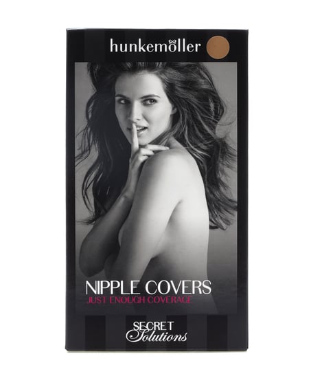 Brystvorteskjulere af silikone, Brun