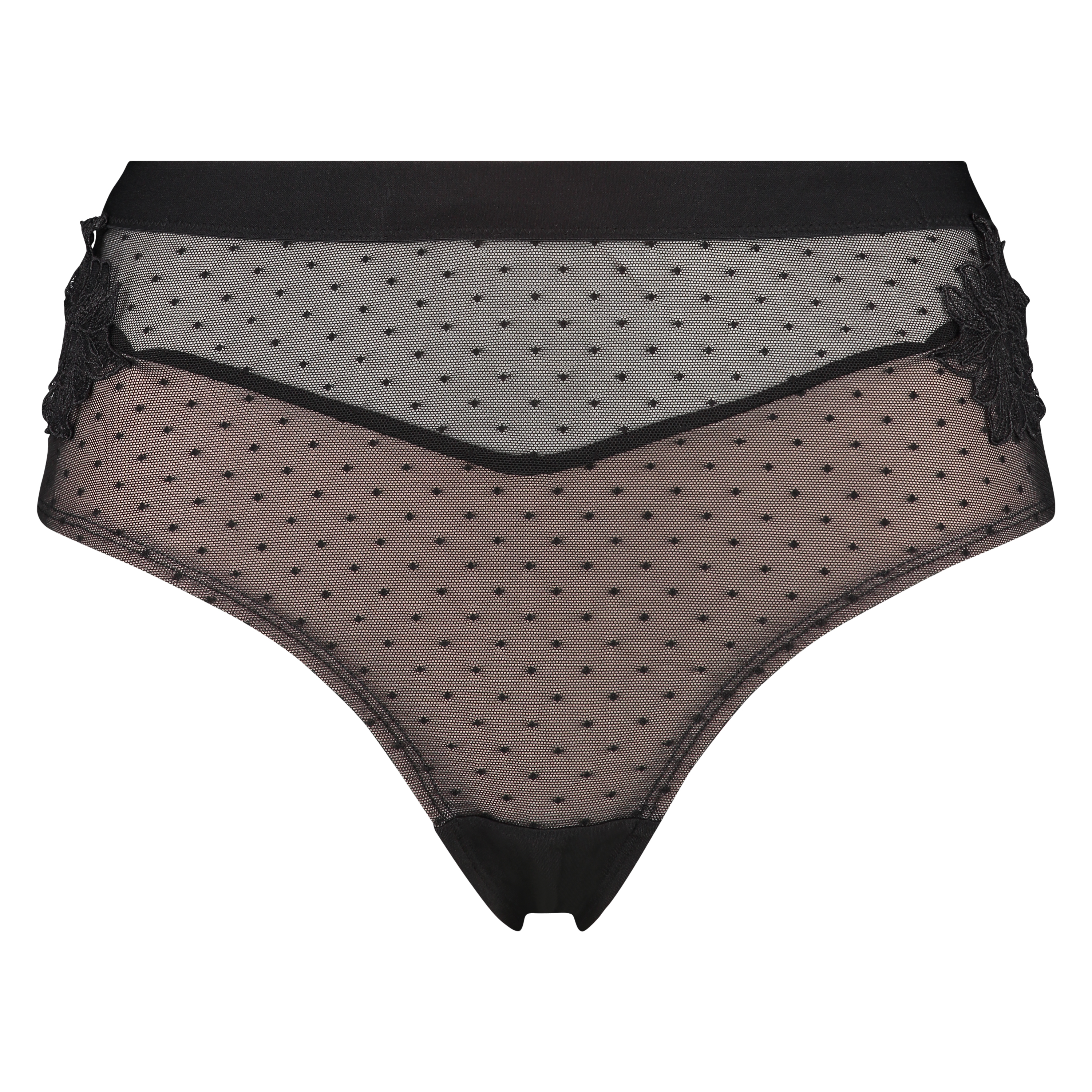 H&oslash;j brasiliansk trusse Amelia, sort, main