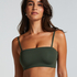 Bandeau Bralette Smooth, Grøn