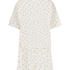 Pyjama Set Cotton Jersey Short, Hvid