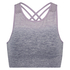 HKMX Sport bh the highneck level 2 ombre, Bl&aring;