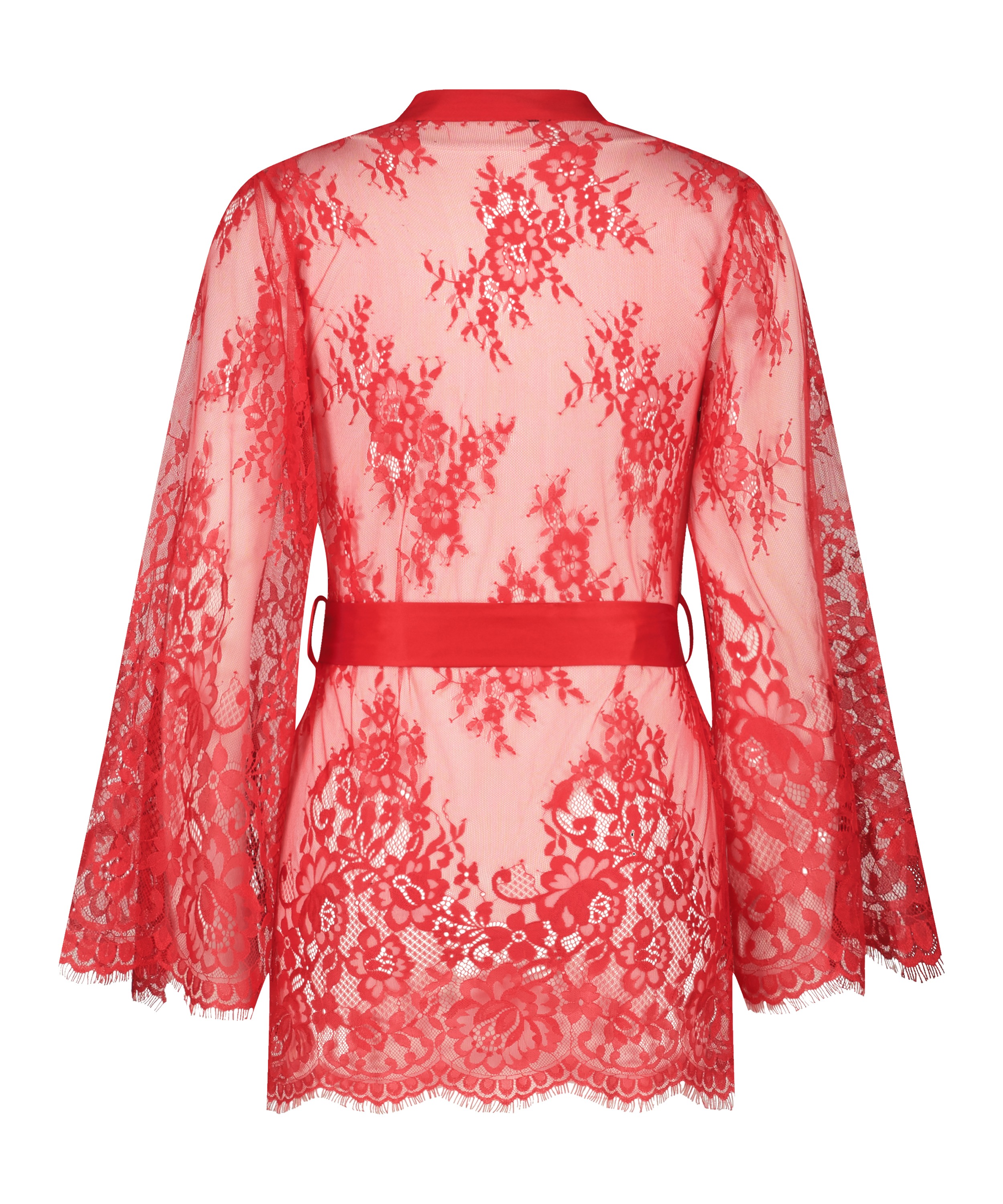Kimono Lace Isabelle, rød, main