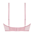 Formstøbt longline bøjle-bh pushup Selina, Lyserød