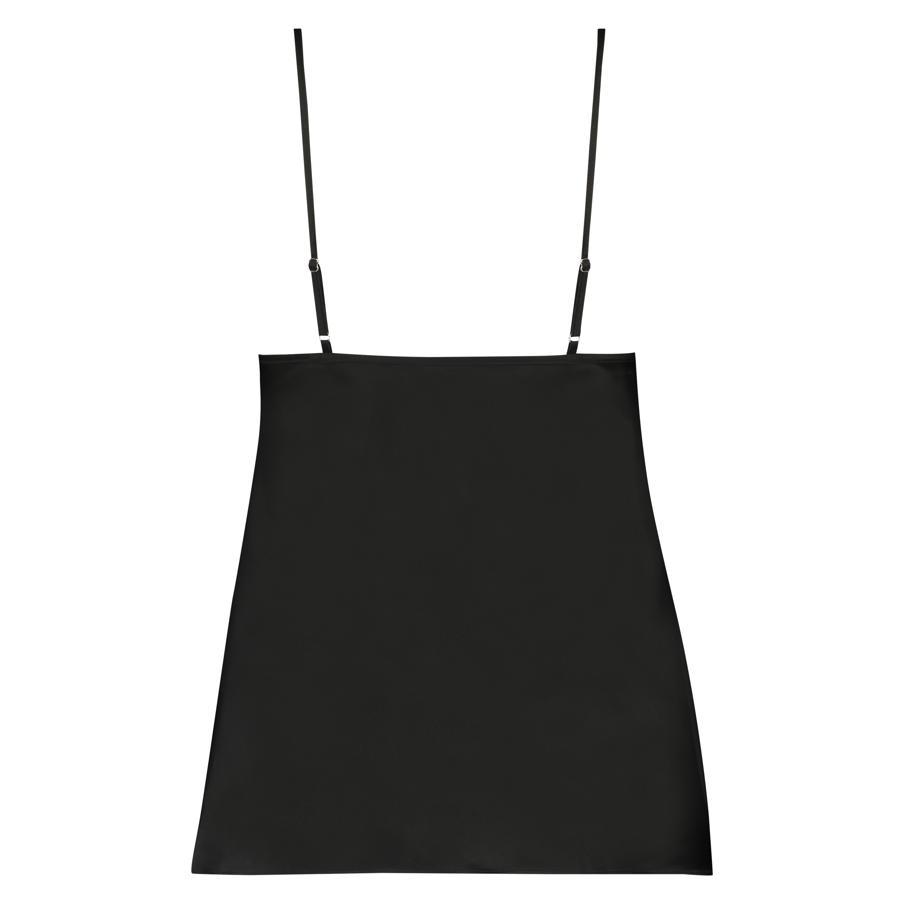 Satin top Bow, Sort, main