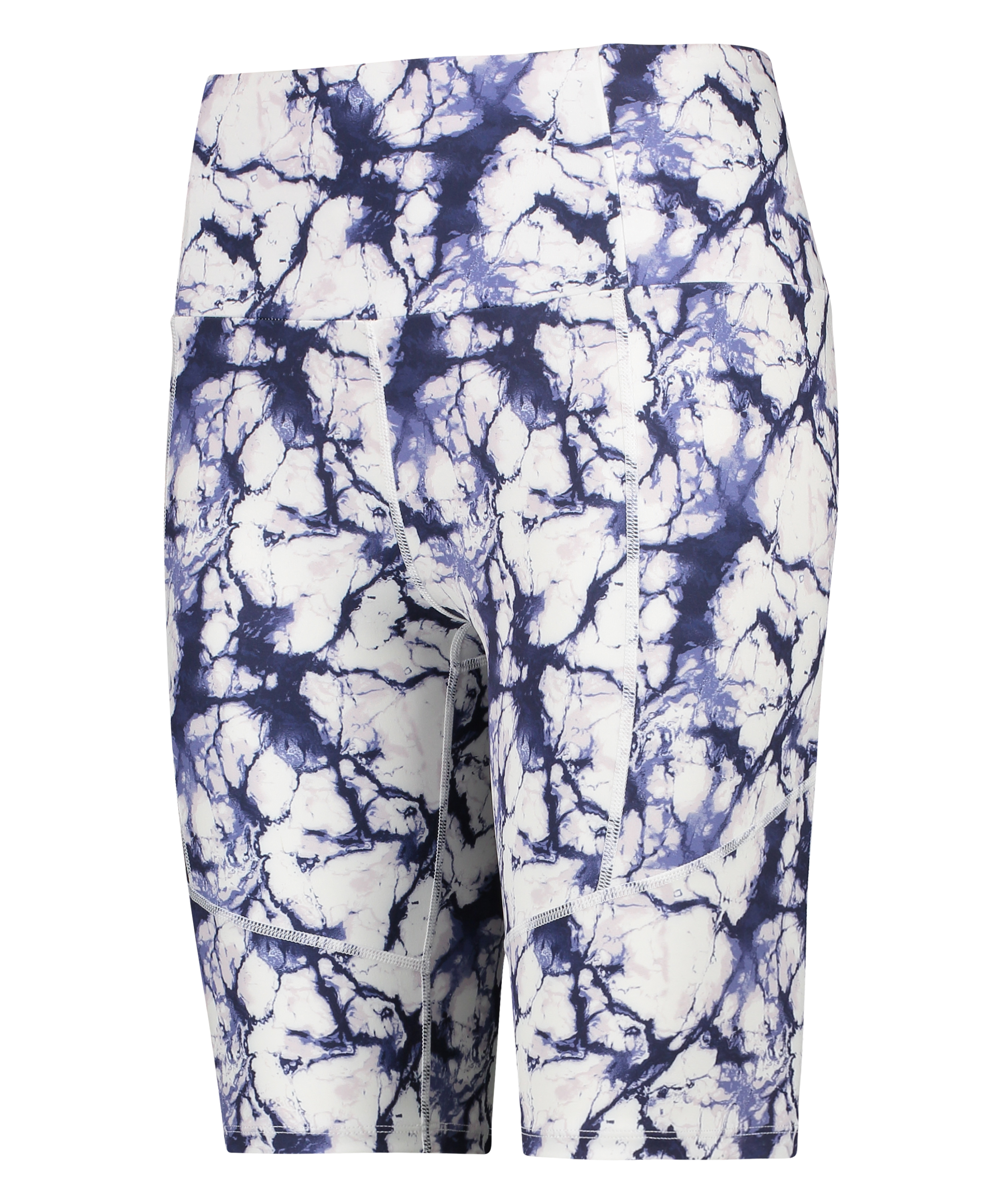 HKMX højtaljede shorts, hvid, main