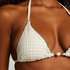 Triangle bikinitop Maui, hvid