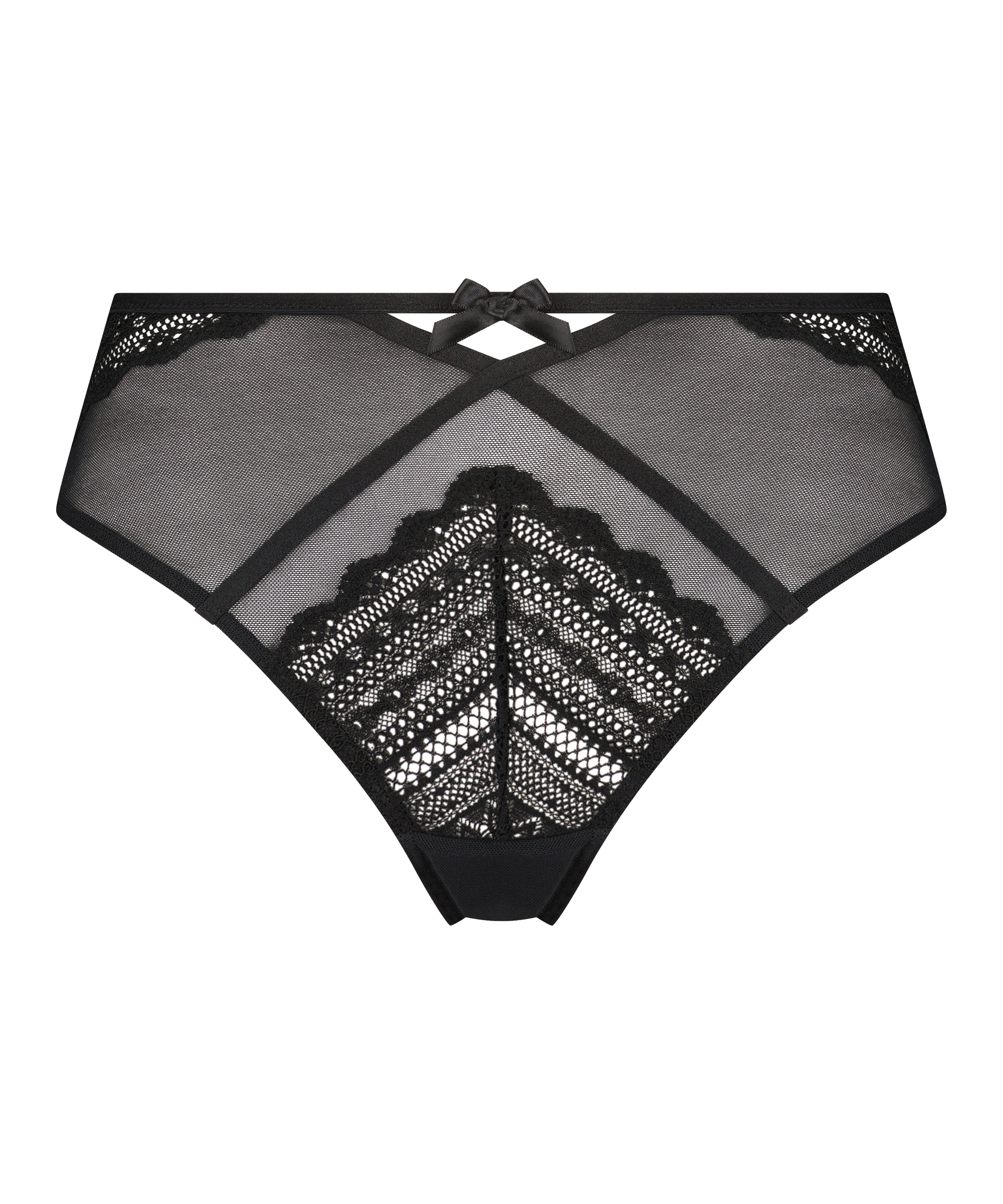 H&oslash;j brasiliansk trusse Mahina, sort, main