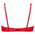 Ikke-formstøbt bøjle-bh Sosha, Rød