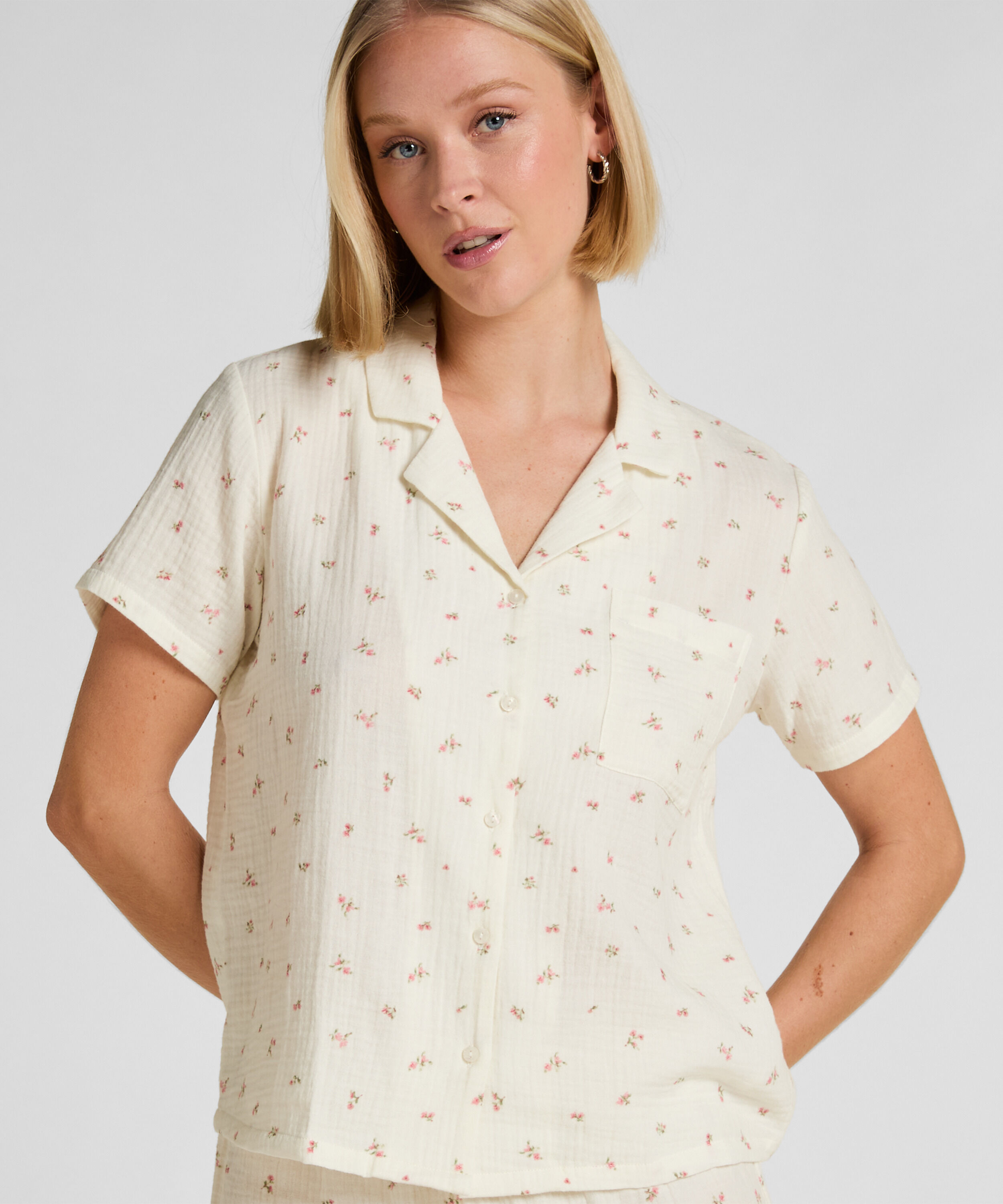 Muslin jakke, Hvid