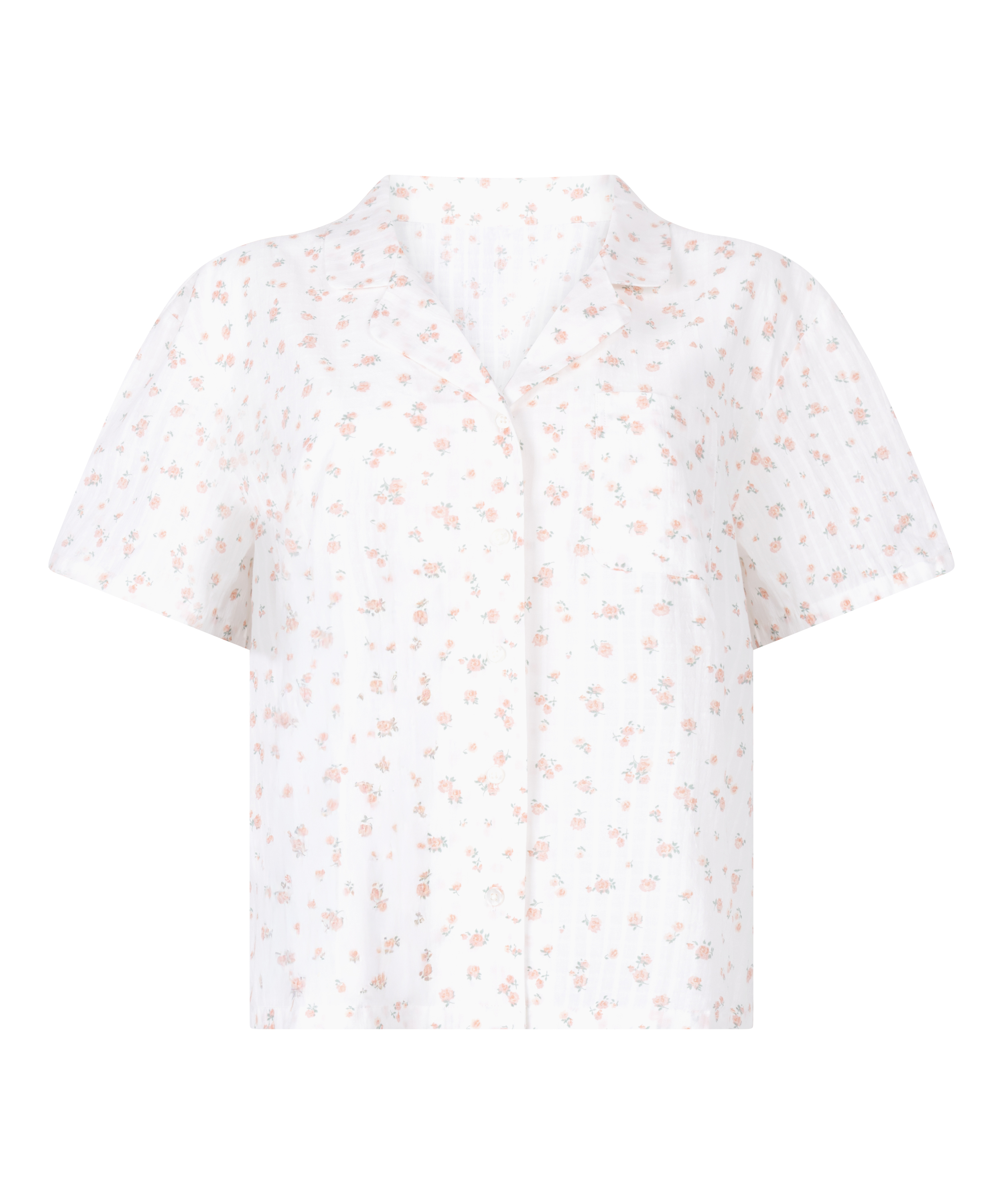 Pyjamasjakke, Hvid, main