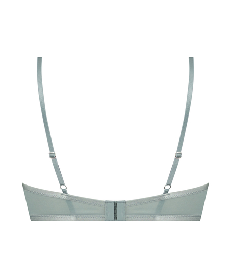 Ikke-formstøbt bøjle-bh Luna, Blå