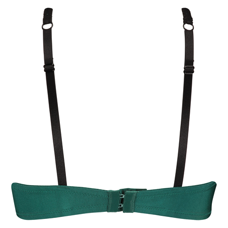 Non-padded underwired bra Loulou, gr&oslash;n