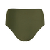 Høj talje Cheeky Shaping Bikini-Bund Luna, grøn