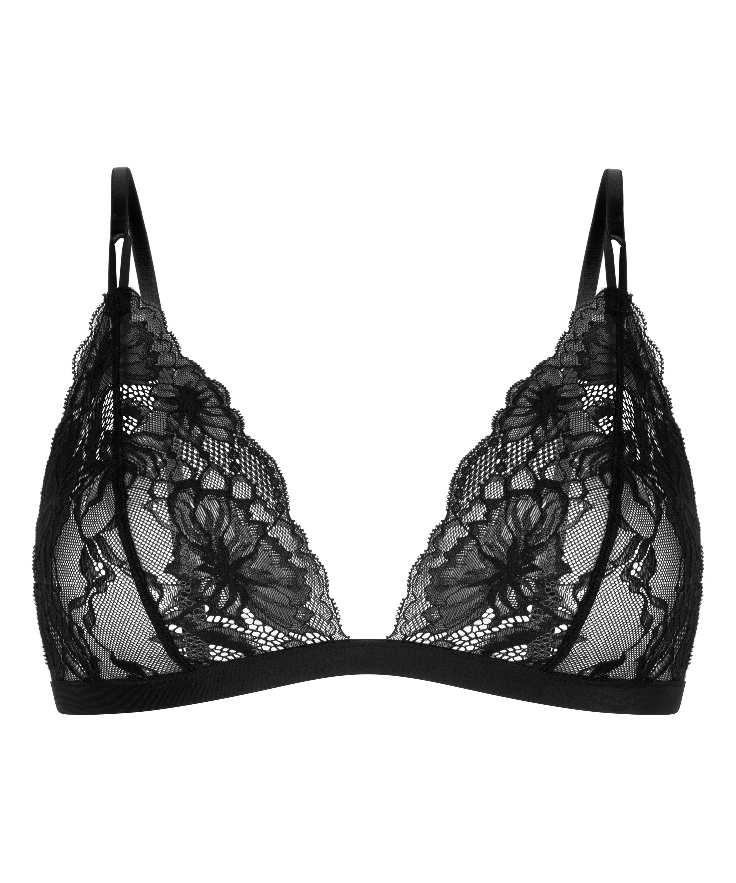 Bralette Stormi, Sort