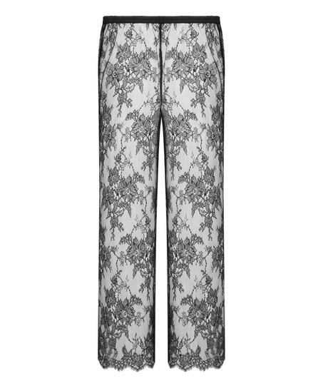 Cecilia pyjamasbukser, Sort