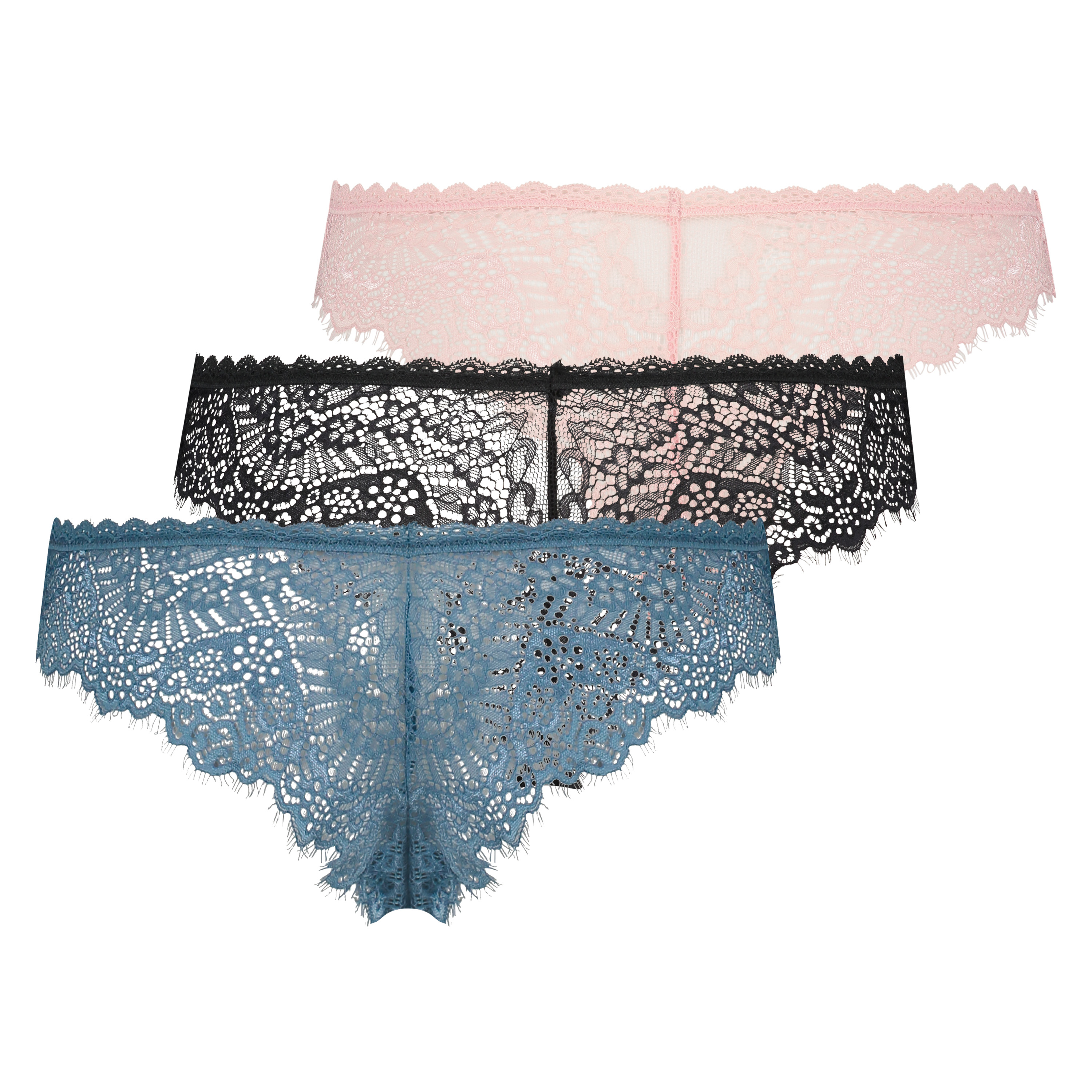 3-Pack Brazilians lace, sort, main