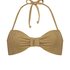 Bandeau bikinitop Goldie Shimmer, Gul