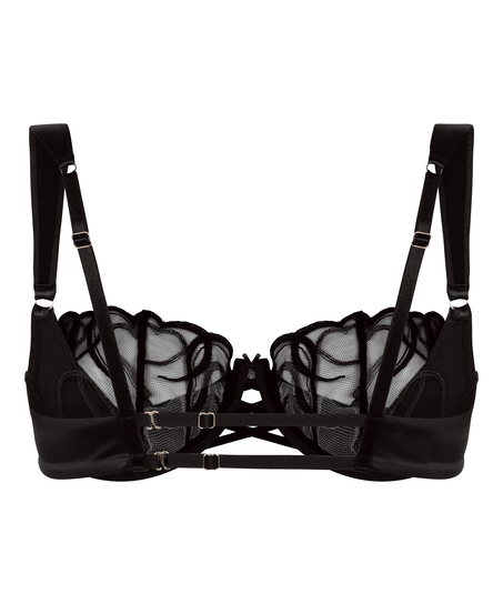 Olivia B&oslash;jle-BH Uden Polstring, Sort