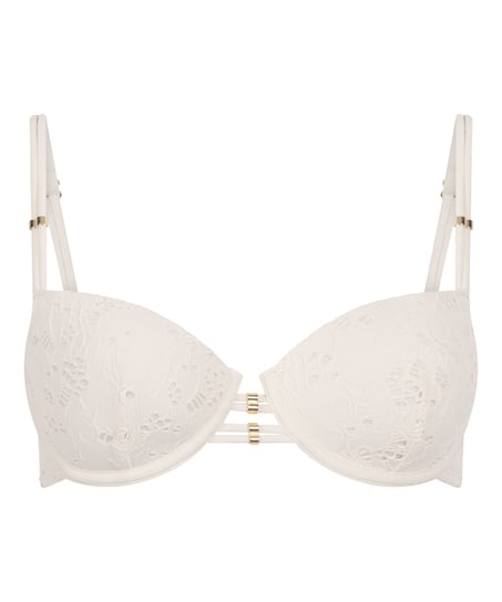 Bikini Top h&aelig;klet, Hvid