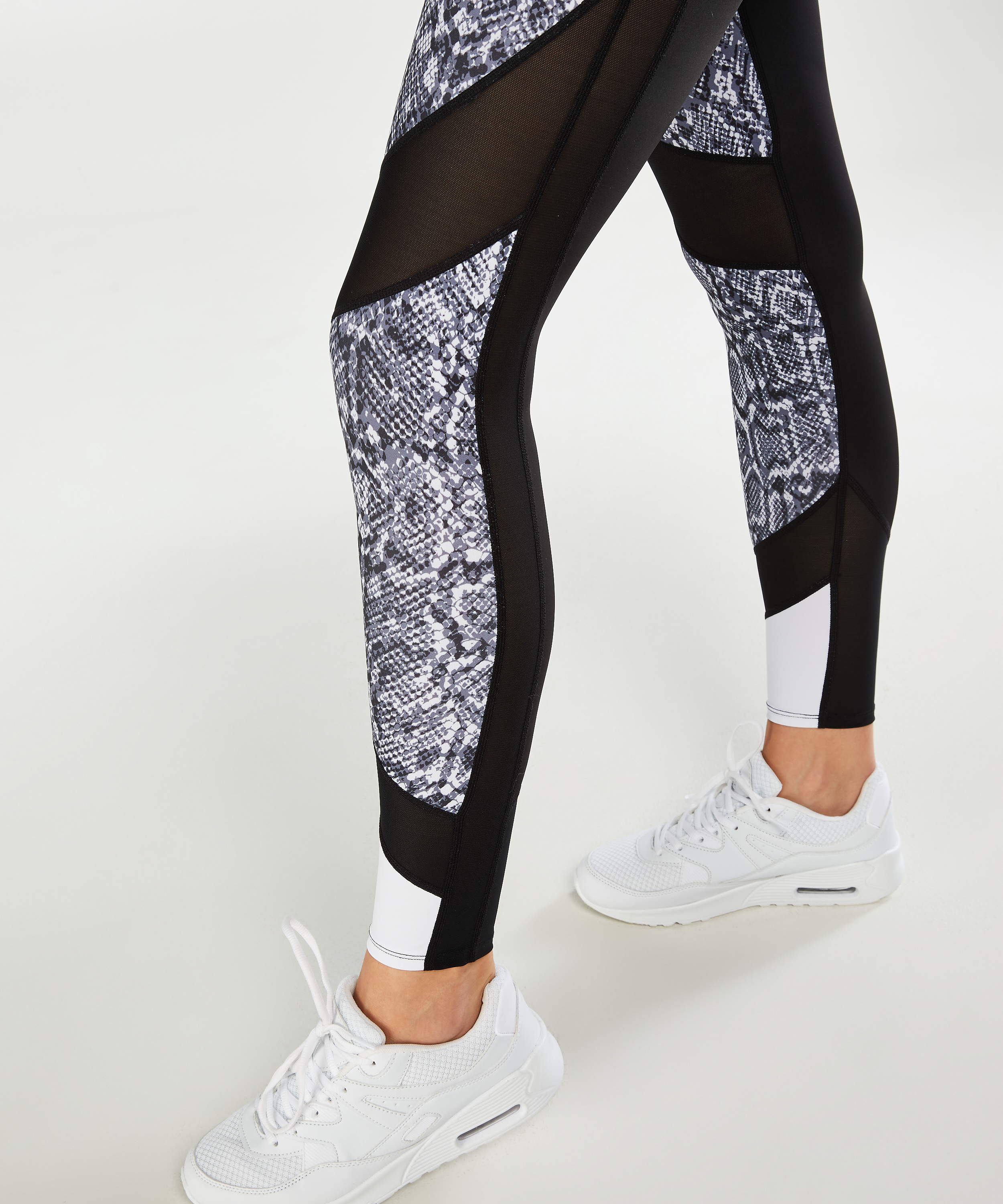 HKMX High waisted legging, sort, main