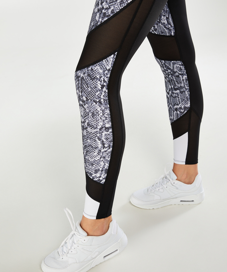 HKMX High waisted legging, sort