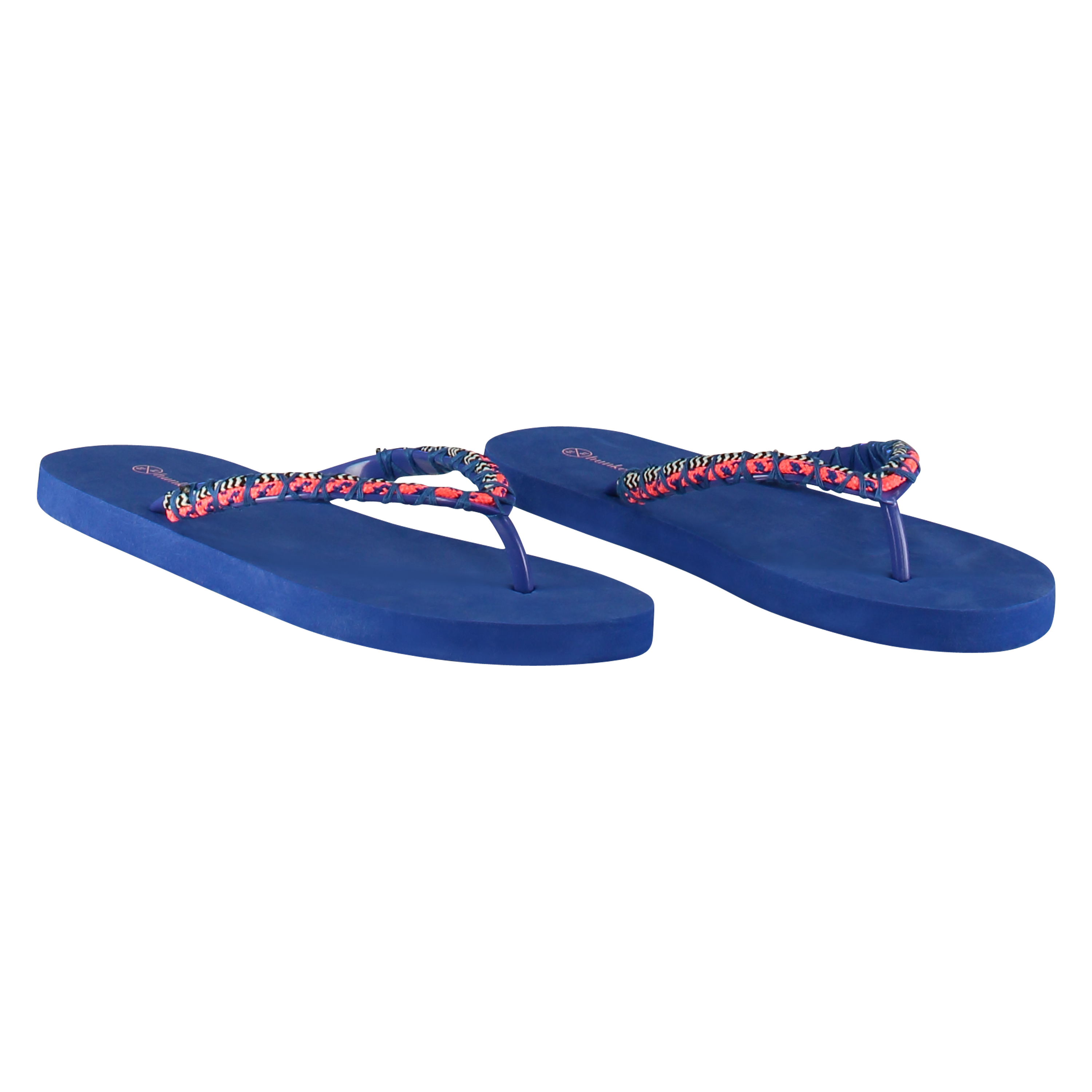 Flip-flops braided blue, bl&aring;, main