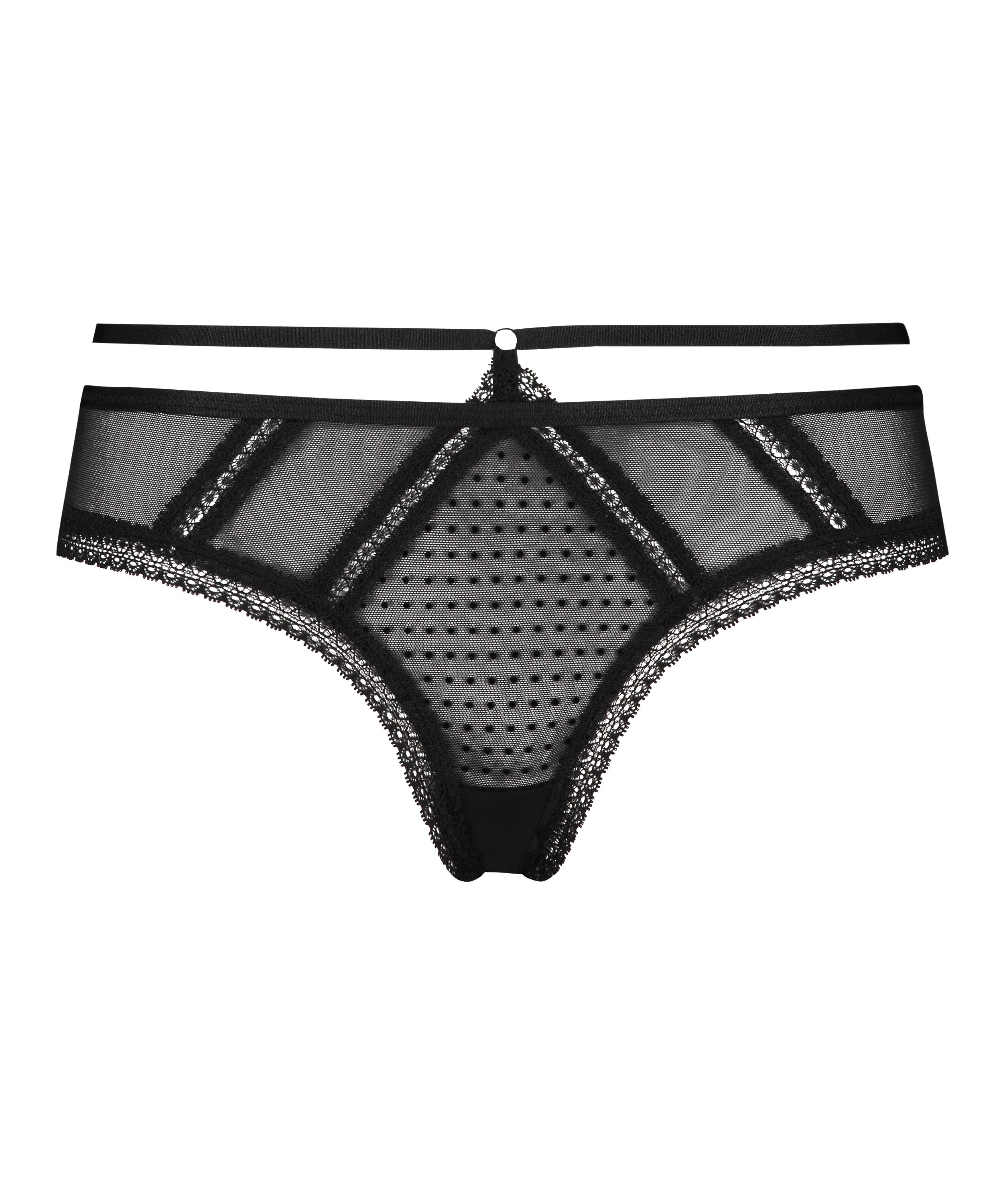 Brasiliansk trusse Yara, sort, main