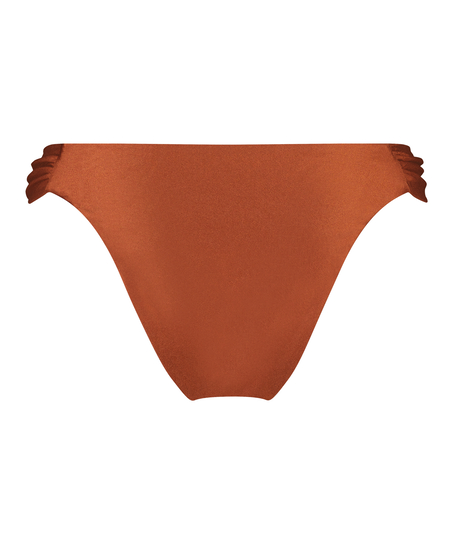 Bikinitrusse med høj benudskæring Sahara, rød