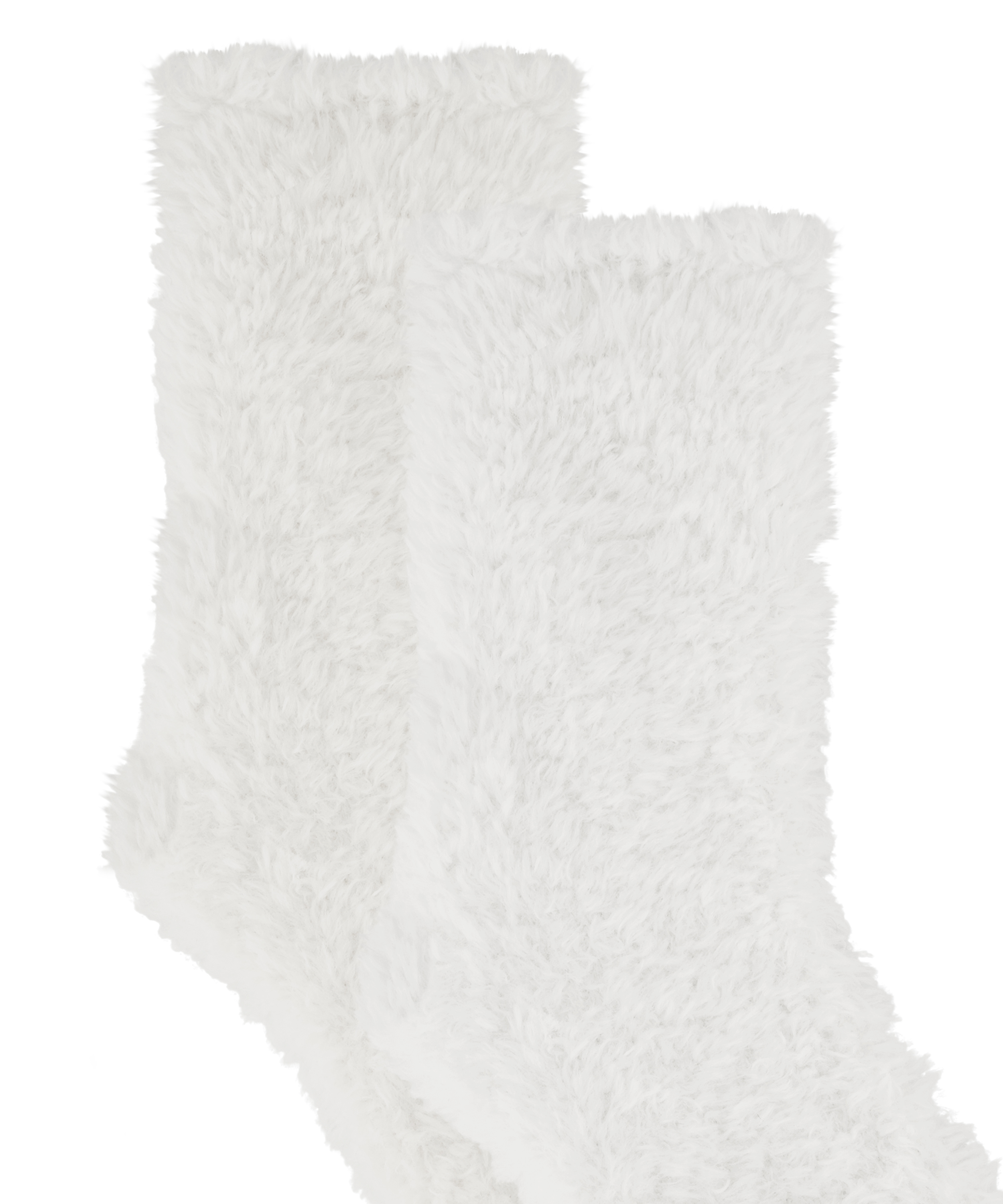 1 par strikkede sokker, Hvid, main