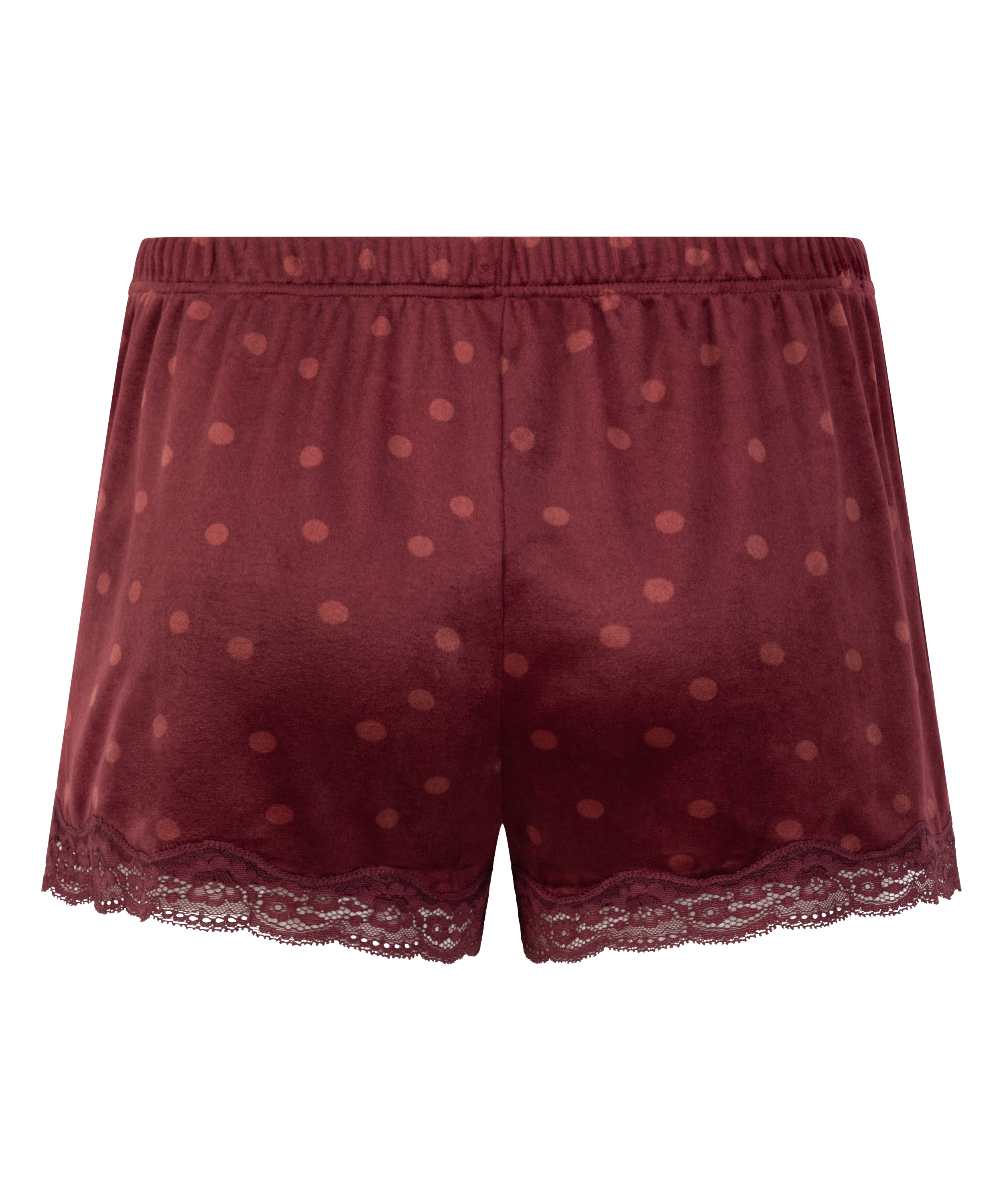 Shorts velour Lace, Lilla, main