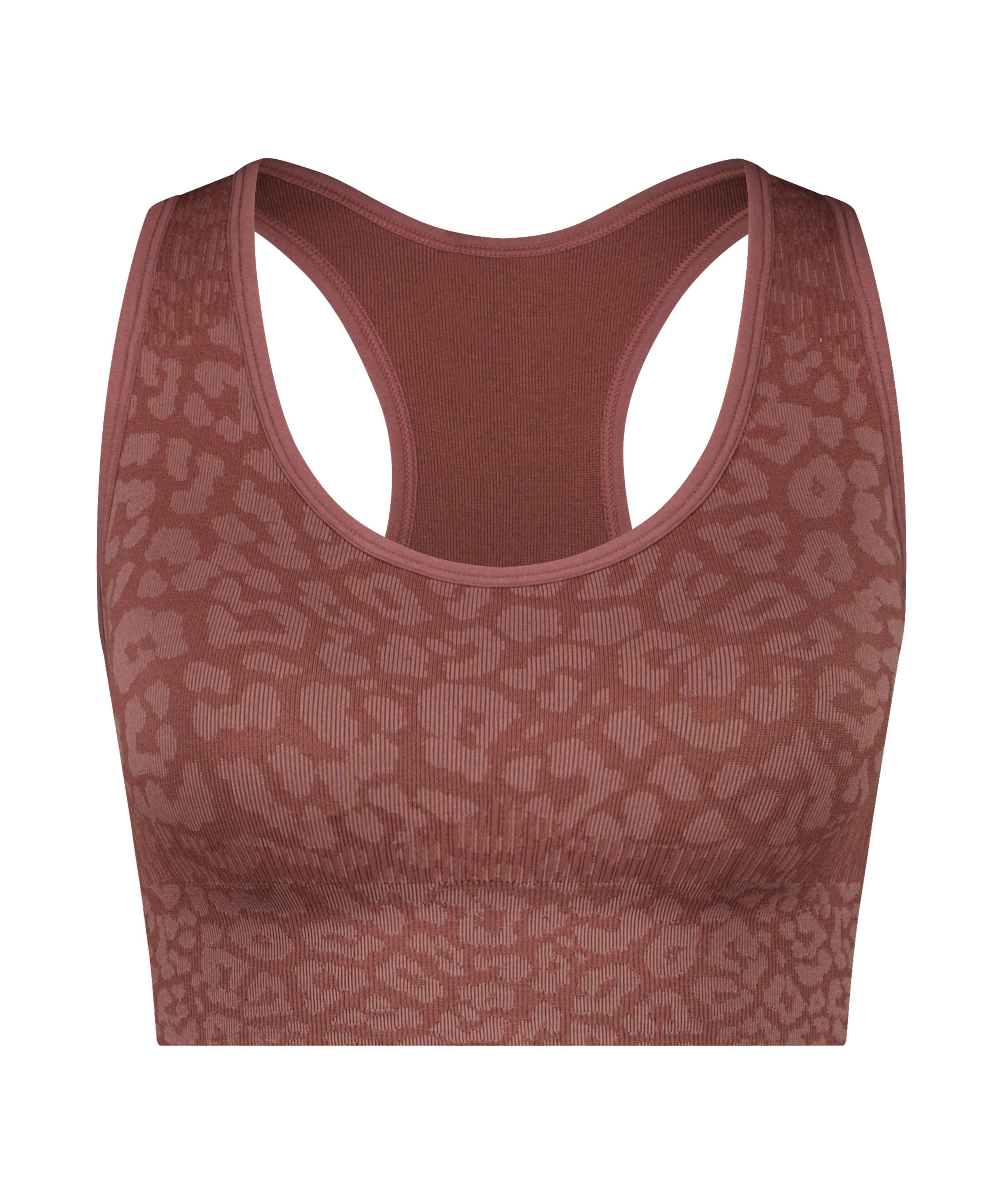 HKMX sømløs sports-bh, Lyserød, main